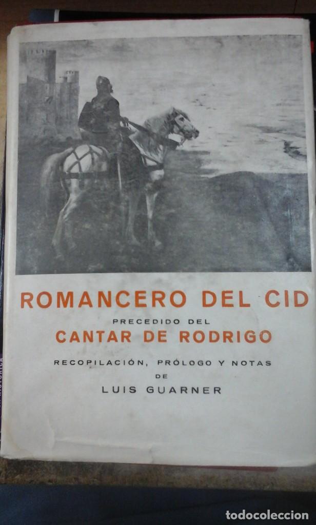 Libros de segunda mano: ROMANCERO DEL CID, precedido del CANTAR DE RODRIGO (Valladolid, 1954) - Foto 1