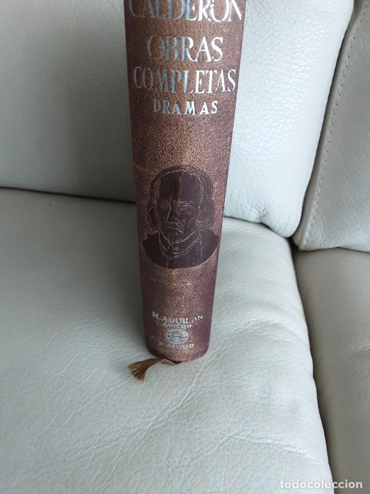 Libros de segunda mano: OBRAS COMPLETAS ( DRAMAS) DON PEDRO CALDER&Oacute;N DE LA BARCA - Foto 5