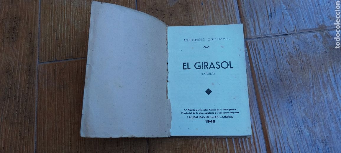 Libros de segunda mano: Libro El Girasol -Ceferino Erdozain- 1948 (Lote A) - Foto 5