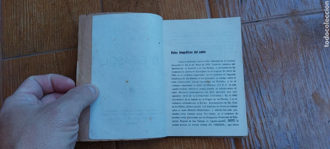 Libros de segunda mano: Libro El Girasol -Ceferino Erdozain- 1948 (Lote A) - Foto 7