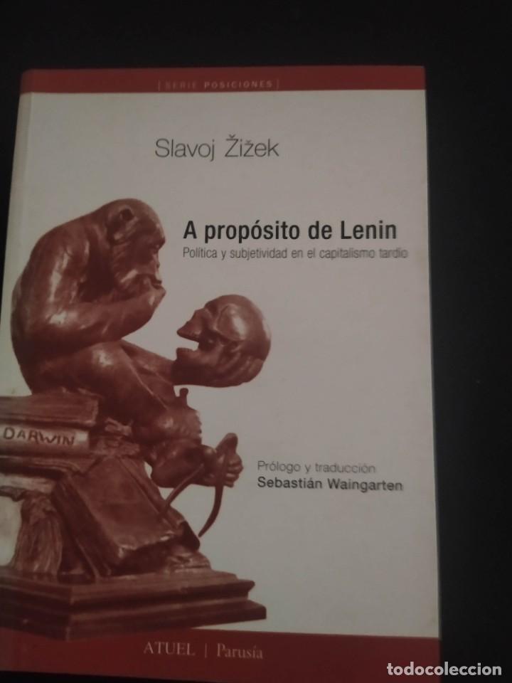 Livres d'occasion: A PROPOSITO DE LENIN: POLITICA Y SUBJETIVIDAD EN EL CAPITALISMO TARDIO - SLAVOJ ZIZEK