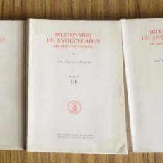 Livros em segunda mão: 3 LIBROS COMPLETO - DICCIONARIO DE ANTIGÜEDADES DE NAVARRA - JOSÉ YANGUAS Y MIRANDA. Lote 342774558