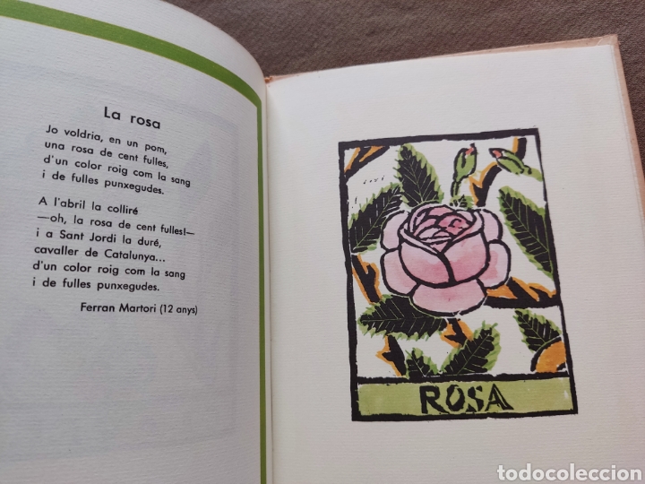 Libros de segunda mano: LLIBRE DE LES FLORS FACS&Iacute;MIL TIRADA LIMITADA - Foto 4