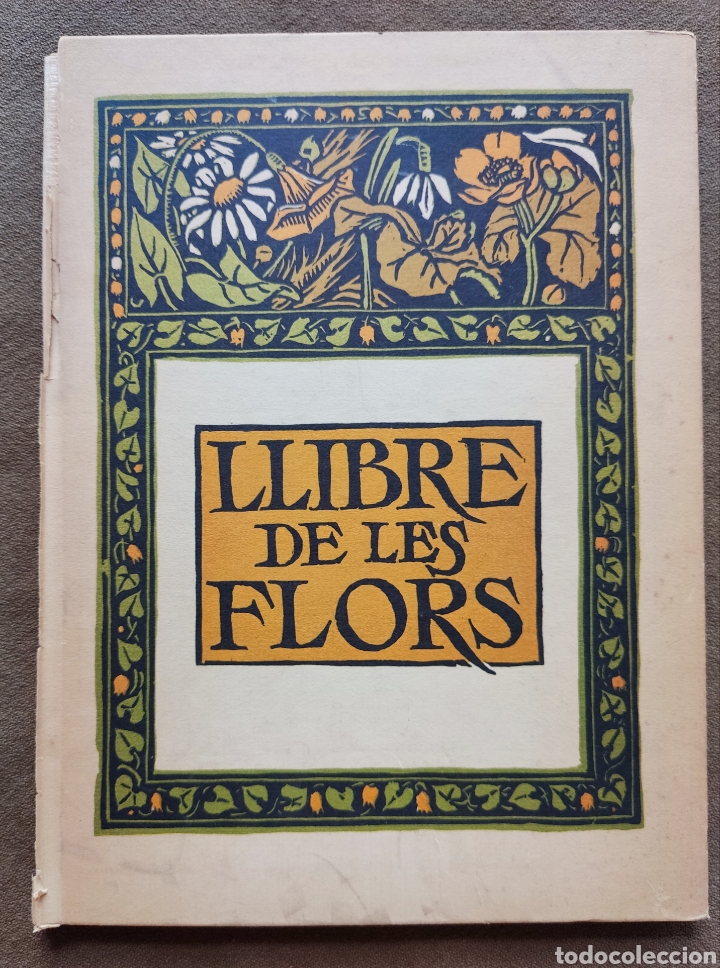 Libros de segunda mano: LLIBRE DE LES FLORS FACS&Iacute;MIL TIRADA LIMITADA - Foto 1