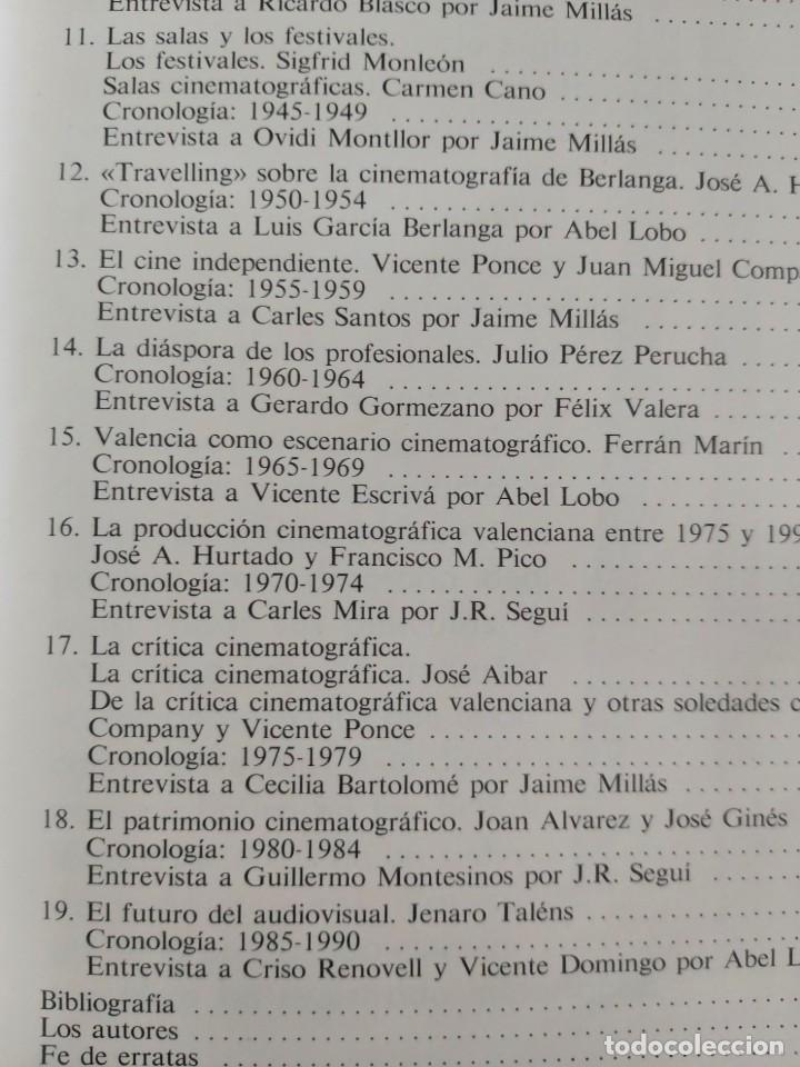 Libros de segunda mano: HISTORIA DEL CINE VALENCIANO - Foto 3