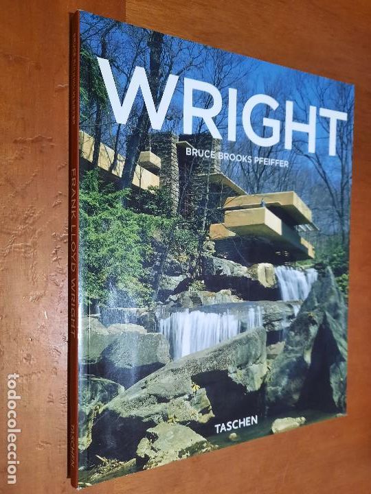Libros de segunda mano: WRIGHT. BRUCE BROOKS PFEIFFER. TASCHEN. R&Uacute;STICA. BUEN ESTADO - Foto 1