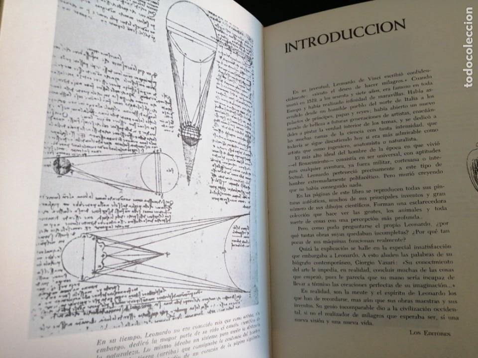 Libros de segunda mano: Leonardo da Vinci, Timun 1967, libro - Foto 3