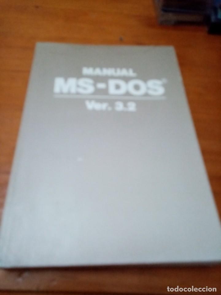 Libros de segunda mano: MANUAL MS - DOS. VER. 3.2. EST31B4 - Foto 1