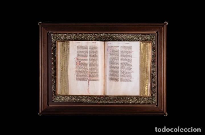 Libros de segunda mano: BIBLIA DE SAN VICENTE FERRER - LIBRO FACS&Iacute;MIL - EDICIONES SCRIPTORIUM - Foto 1