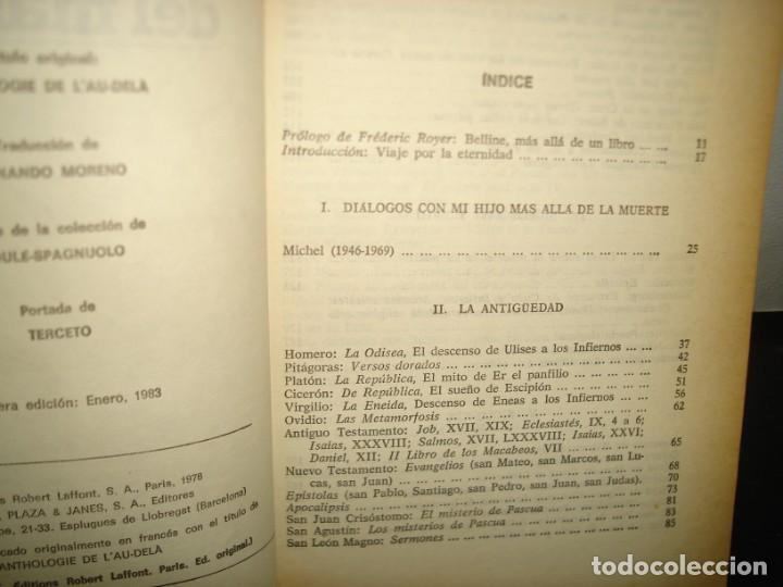Libros de segunda mano: 5- ANTOLOG&Iacute;A DEL M&Aacute;S ALL&Aacute; - BELLINE - Foto 3