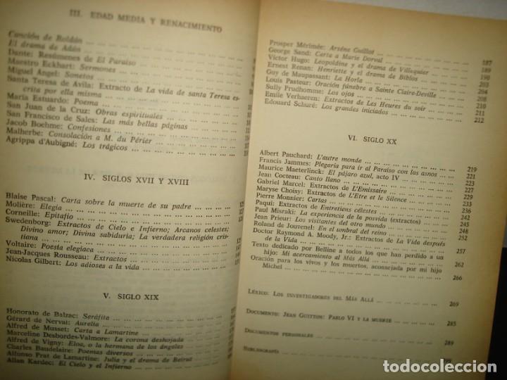 Libros de segunda mano: 5- ANTOLOG&Iacute;A DEL M&Aacute;S ALL&Aacute; - BELLINE - Foto 4