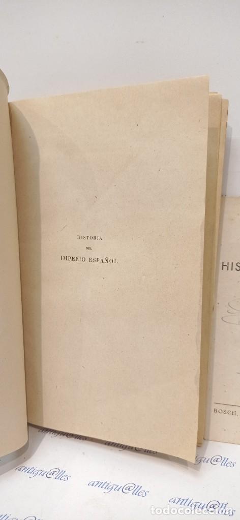 Libros de segunda mano: LIBRO HISTORIA DEL IMPERIO ESPA&Ntilde;OL,JOSE LUIS ASIAN PE&Ntilde;A,EDIT.BOSCH + PROGRAMA ESTUDIO. - Foto 3