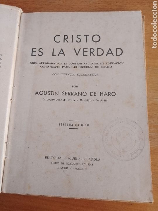 Libros de segunda mano: CRISTO ES LA VERDAD. - Foto 2