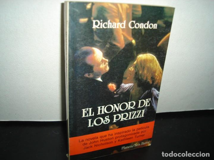 Libros de segunda mano: 5- EL HONOR DE LOS PRIZZI - RICHARD CONDON - Foto 1