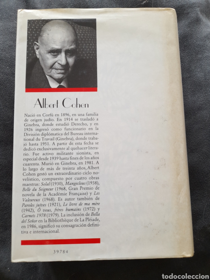 Libros de segunda mano: Bella del Se&ntilde;or. Albert Cohen - Foto 2