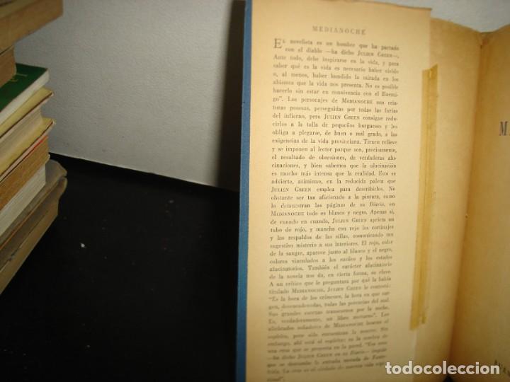 Libros de segunda mano: 5- MEDIANOCHE - JULIEN GREEN - 1954 - Foto 3