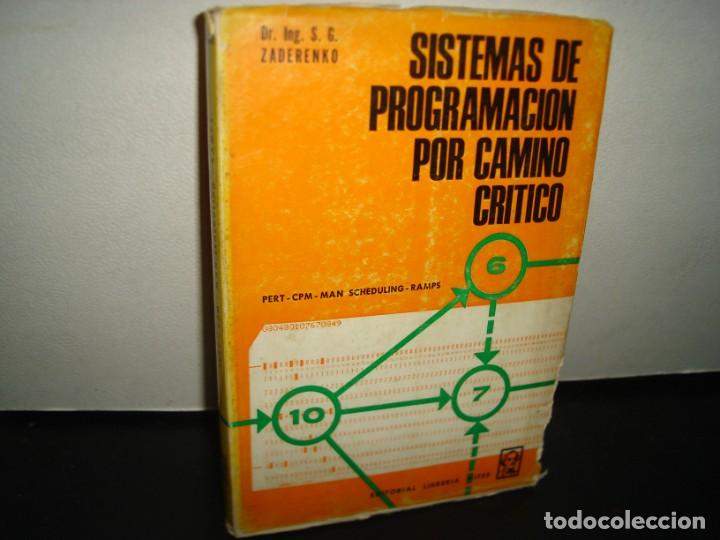 Second hand books: 5- SISTEMAS DE PROGRAMACI&Oacute;N POR CAMINO CR&Iacute;TICO - ZADERENKO