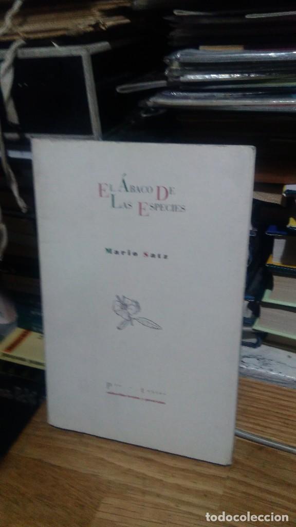 Libros de segunda mano: EL &Aacute;BACO DE LAS ESPECIES, MARIO SATZ, PRE-TEXTOS - Foto 1