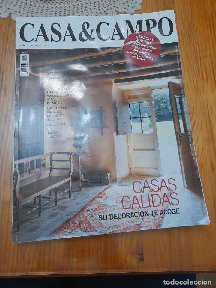 Libros de segunda mano: Revista Casa & campo pueblo 163 restauraci&oacute;n r&uacute;stico cer&aacute;mica de Granada Talavera de la Reina