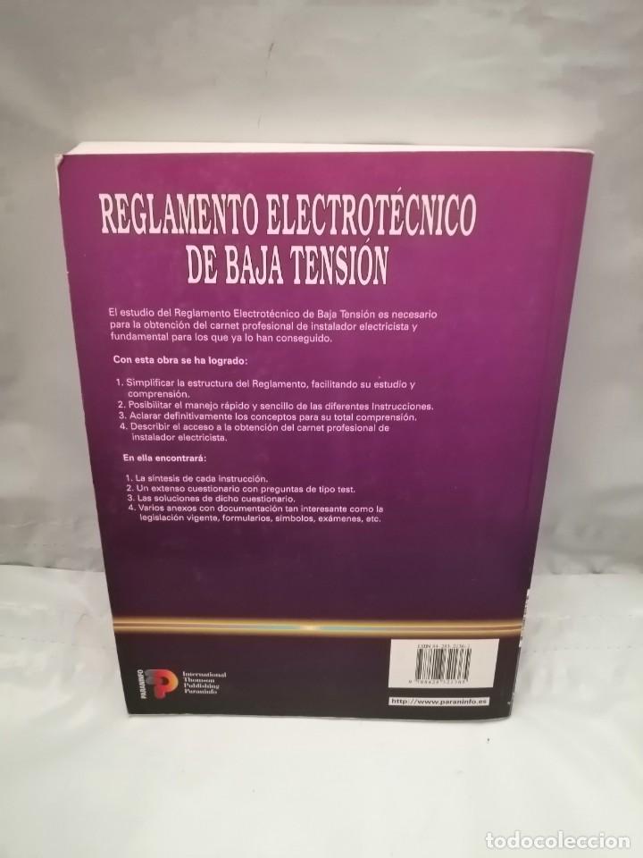 Libros de segunda mano: REGLAMENTO ELECTROT&Eacute;CNICO PARA BAJA TENSI&Oacute;N - Foto 2