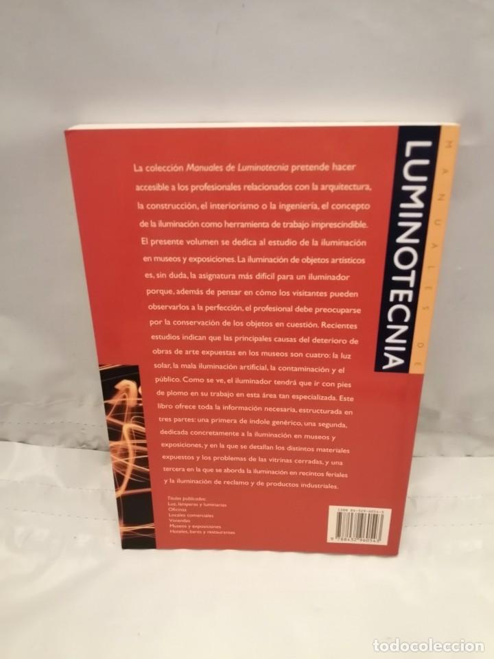 Libros de segunda mano: MANUALES DE LUMINOTECNIA: MUSEOS Y EXPOSICIONES - Foto 2