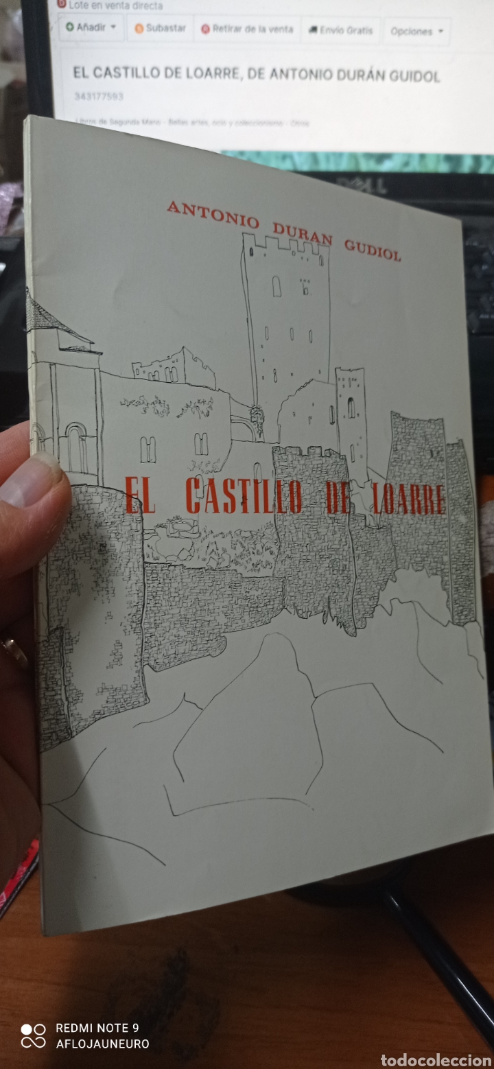 Libros de segunda mano: EL CASTILLO DE LOARRE, DE ANTONIO DUR&Aacute;N GUIDOL - Foto 2