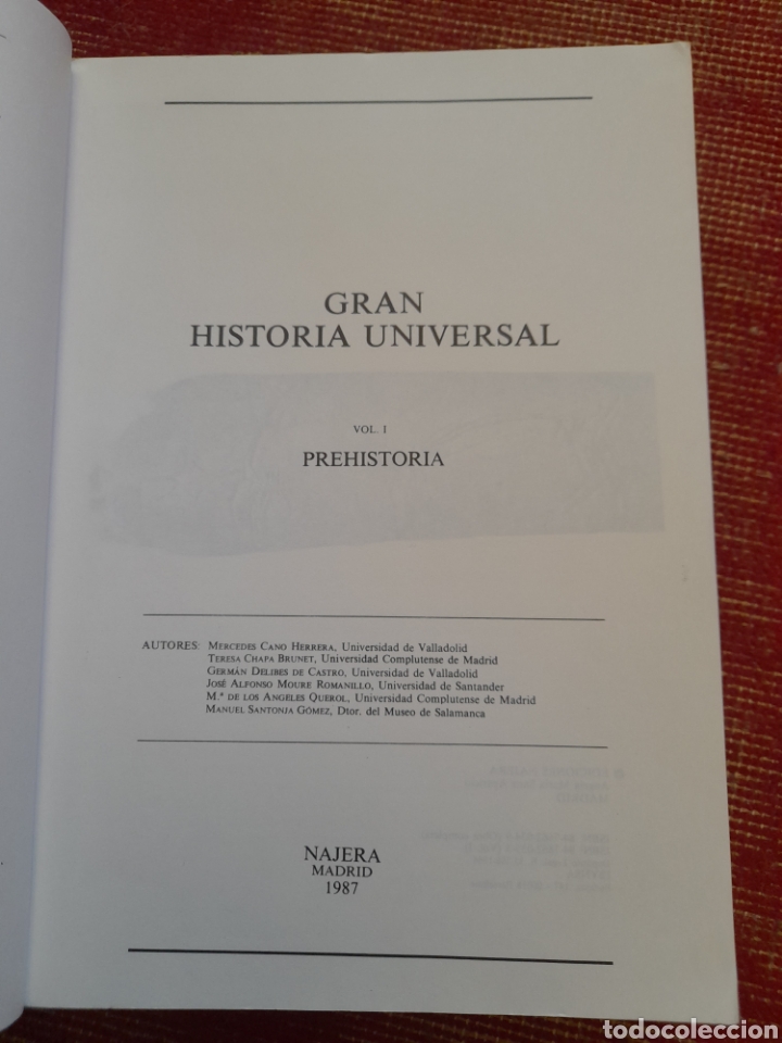 Libros de segunda mano: Manual de historia universal. Prehistoria - Foto 3