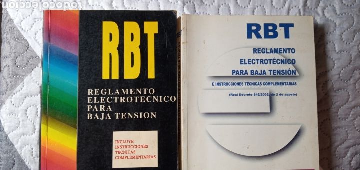 Libros de segunda mano: Reglamento electrotecnico para baja tension.(2 unid) - Foto 1
