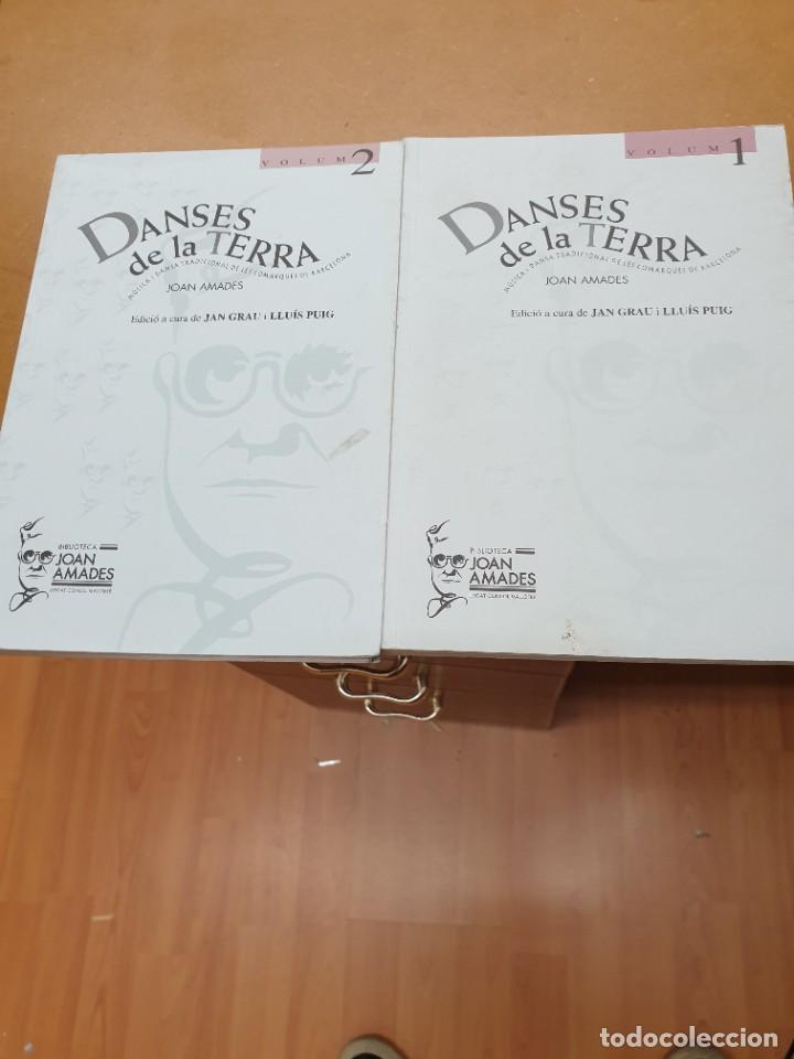 Libros de segunda mano: Danses de la terra en 2 volums per Joan Amades - Foto 3