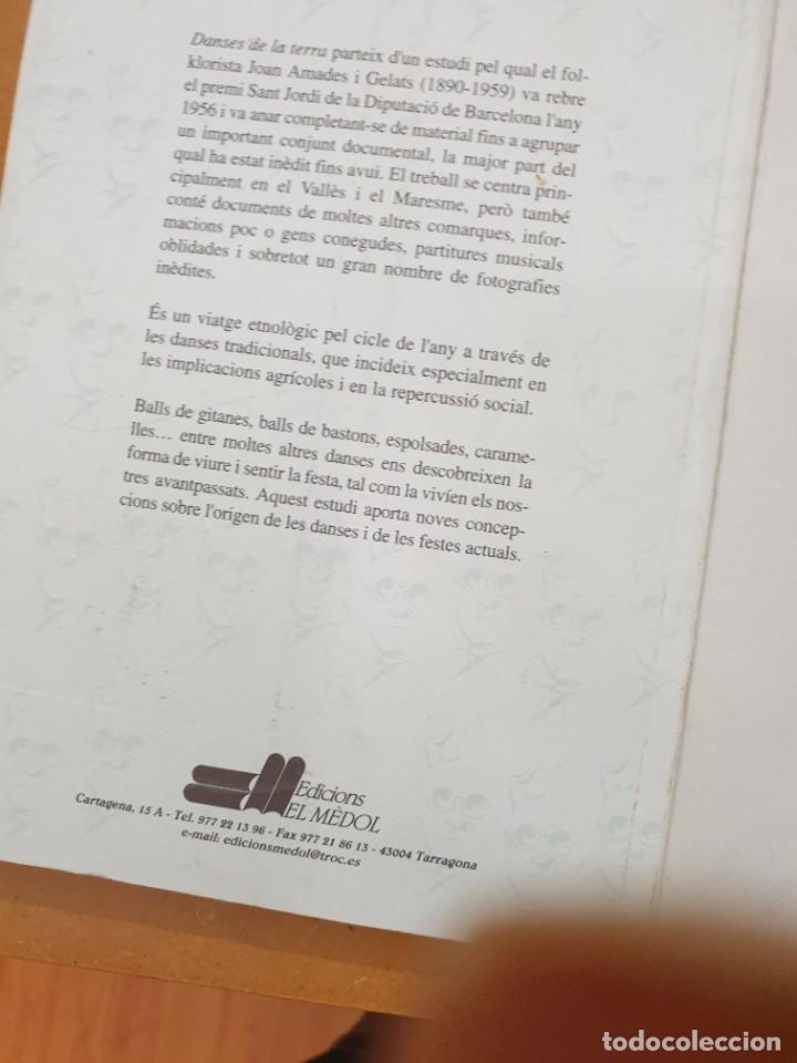 Libros de segunda mano: Danses de la terra en 2 volums per Joan Amades - Foto 4