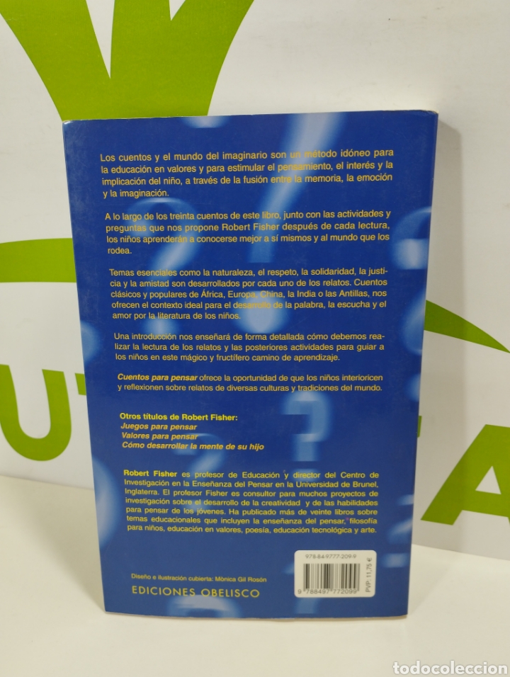 Libros de segunda mano: Cuentos para pensar. Ediciones obelisco. - Foto 2