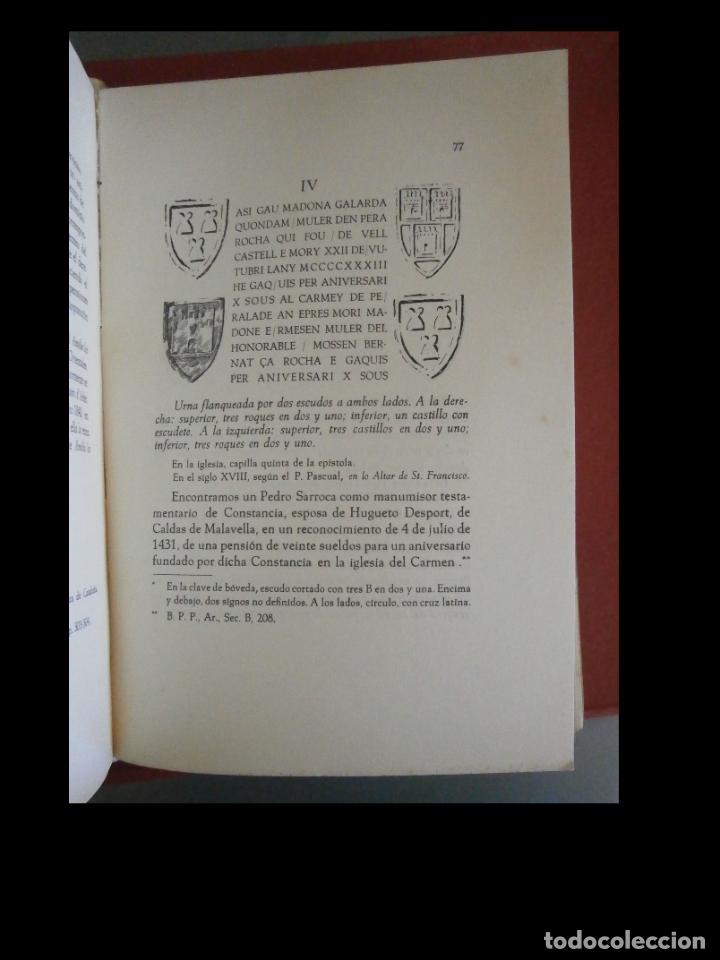 Libros de segunda mano: El convento del Carmen de Perelada. Miguel Golobardes Vila - Foto 4