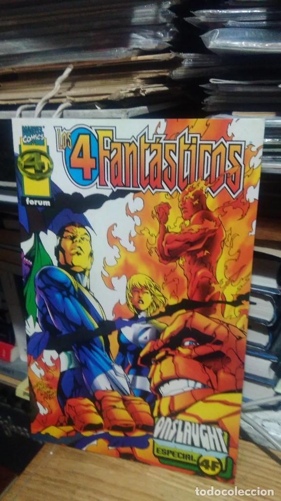 Libros de segunda mano: LOS 4 FANT&Aacute;STICOS, MARVEL COMICS, FORUM, ONSLAUGHT ESPECIAL 4F - Foto 1