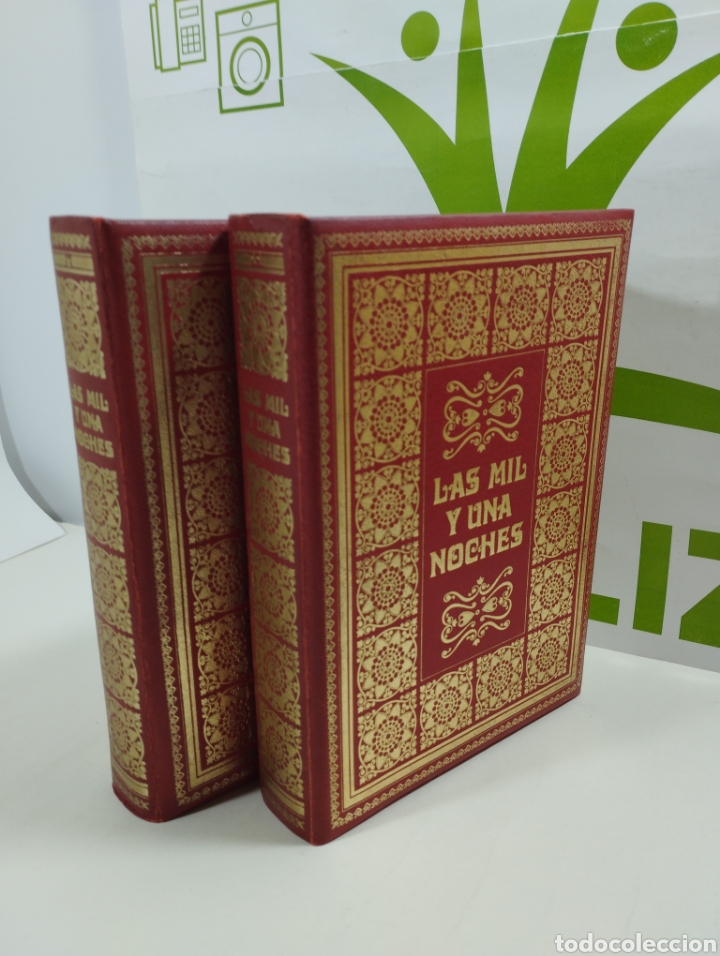 Libros de segunda mano: Las mil y una noches. 2 tomos. Mail ib&eacute;rica. - Foto 1