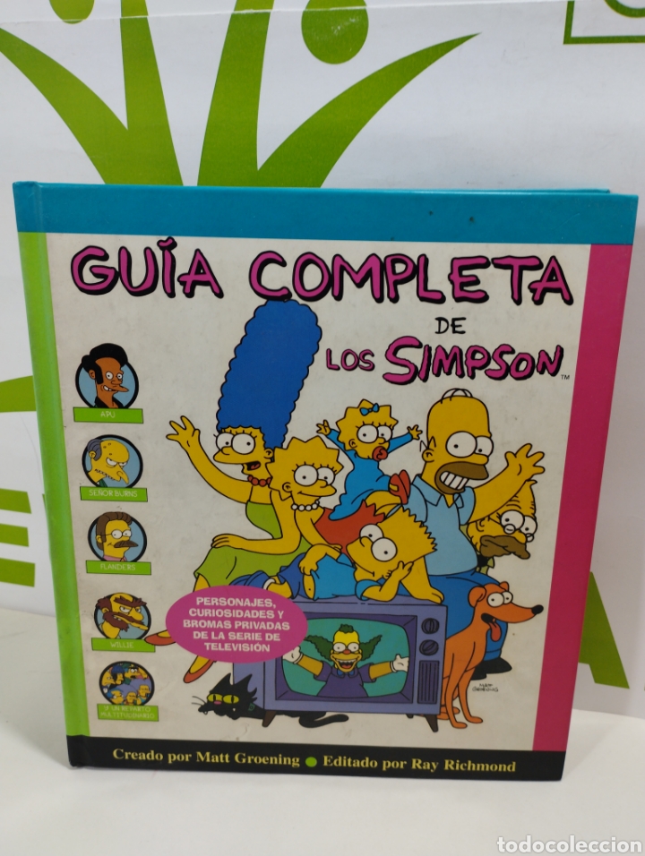 Libros de segunda mano: Gu&iacute;a completa de los simpsons. - Foto 1