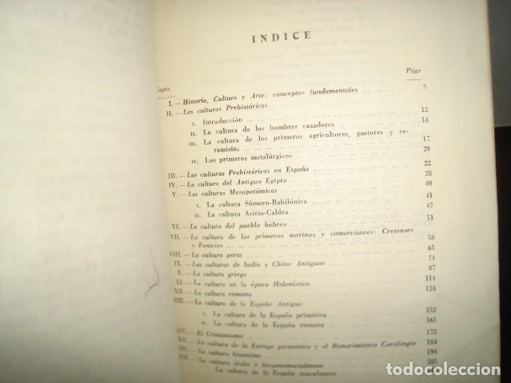 Libros de segunda mano: 6- HISTORIA DE LA CULTURA - MANUEL TEJADO - Foto 3