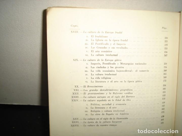 Libros de segunda mano: 6- HISTORIA DE LA CULTURA - MANUEL TEJADO - Foto 4