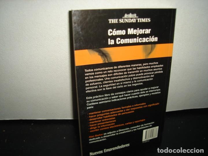 Libros de segunda mano: 7- C&Oacute;MO MEJORAR LA COMUNICACI&Oacute;N - ALAN BARKER - Foto 3