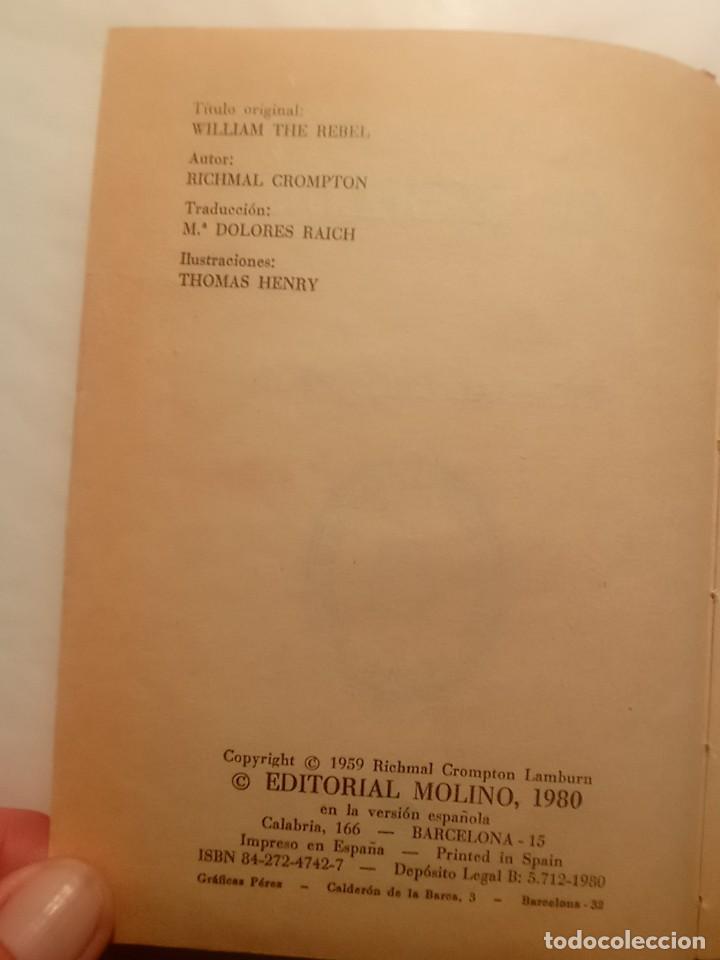 Libros de segunda mano: GUILLERMO EL REBELDE RICHMAL CROMPTON - Foto 2