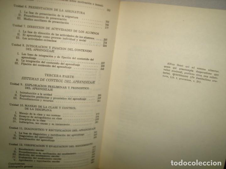 Libros de segunda mano: 7- COMPENDIO DE DID&Aacute;CTICA GENERAL - LUIZ A. DE MATTOS - Foto 4