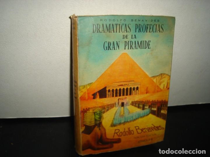 Libros de segunda mano: 7- DRAM&Aacute;TICAS PROFEC&Iacute;AS DE LA GRAN PIR&Aacute;MIDE - RODOLFO BENAVIDES - 1967 - Foto 1