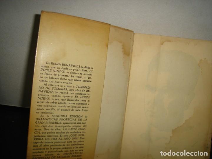 Libros de segunda mano: 7- DRAM&Aacute;TICAS PROFEC&Iacute;AS DE LA GRAN PIR&Aacute;MIDE - RODOLFO BENAVIDES - 1967 - Foto 3