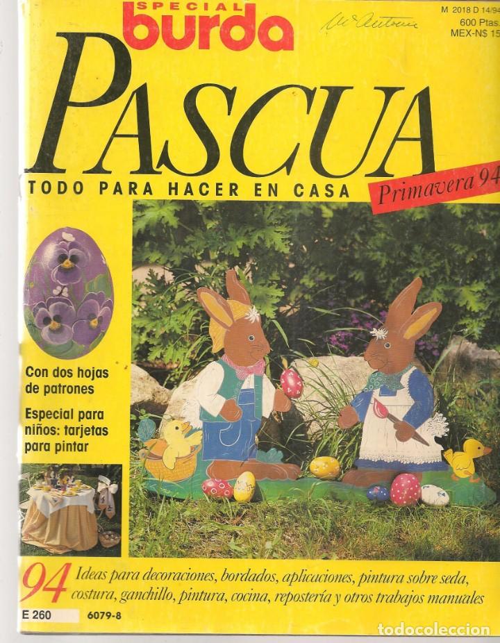 Libros de segunda mano: SPECIAL BURDA. PASCUA. PRIMAVERA&acute;94. CON PATRONES. (B/34.1) - Foto 1