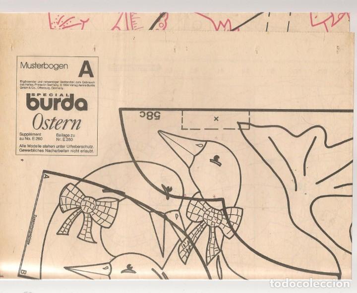 Libros de segunda mano: SPECIAL BURDA. PASCUA. PRIMAVERA&acute;94. CON PATRONES. (B/34.1) - Foto 5