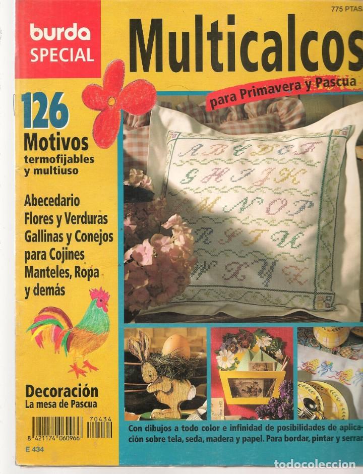 Libros de segunda mano: SPECIAL BURDA. MULTICALCOS. PARA PRIMAVERA Y PASCUA. CON PATRONES. (B/34.1) - Foto 1