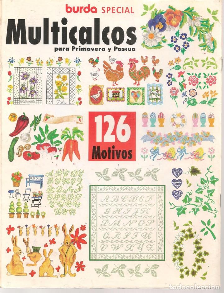 Libros de segunda mano: SPECIAL BURDA. MULTICALCOS. PARA PRIMAVERA Y PASCUA. CON PATRONES. (B/34.1) - Foto 2