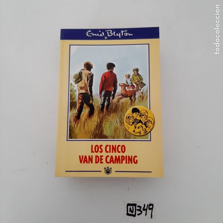 Libros de segunda mano: Los Cinco Van De Camping - Foto 1
