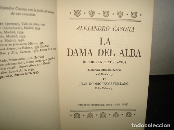 Libros de segunda mano: 7- LA DAMA DEL ALBA - ALEJANDRO CASONA - Foto 3