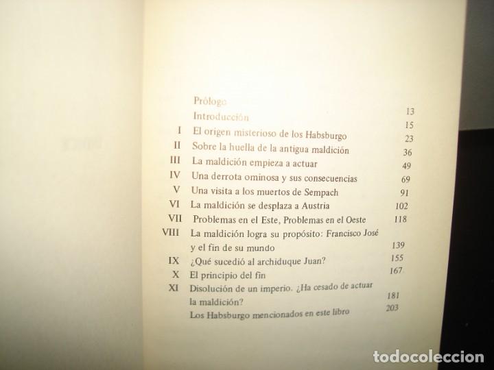 Libros de segunda mano: 7- LA MALDICI&Oacute;N DE LOS HABSBURGO - HANS HOLZER - Foto 3