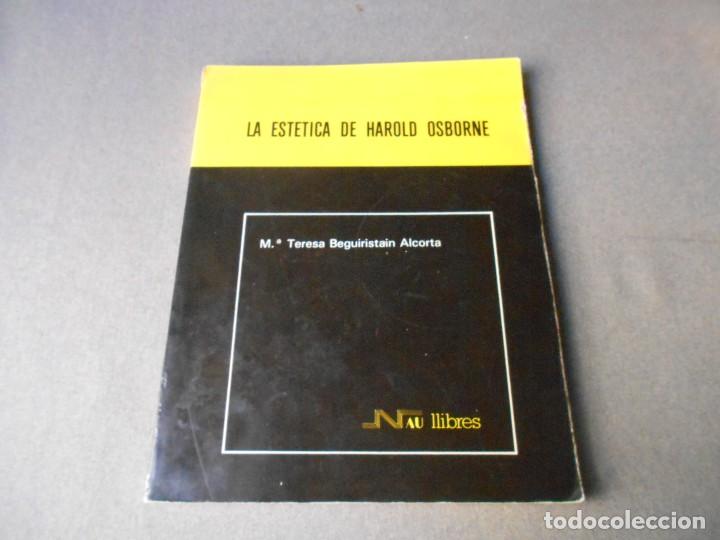Libros de segunda mano: LA ESTETICA DE HAROLD OSBORNE - Foto 1